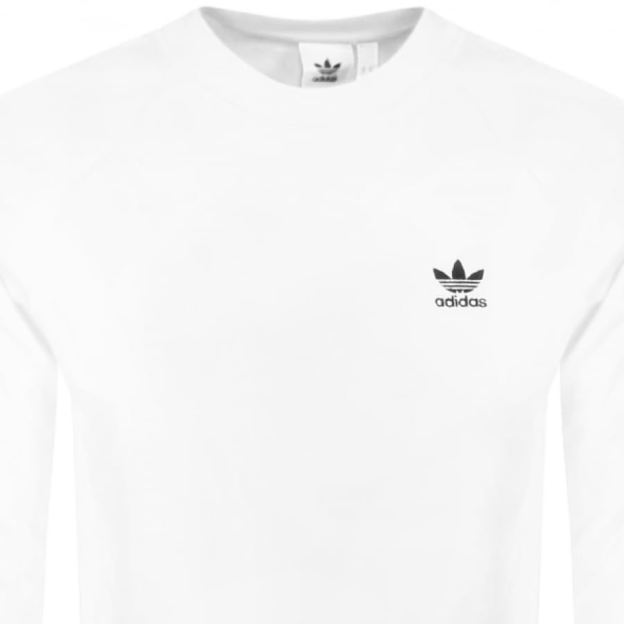 Alternative Image for Productadidas Originals Essential Sweatshirt White2